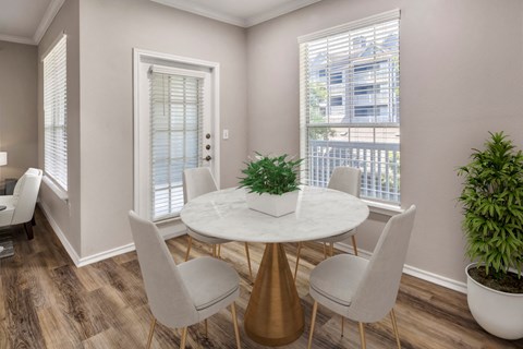 Renovated deluxe home featuring wood plank flooring at The Lodge at Lakeline Village, Cedar Park, 78613
